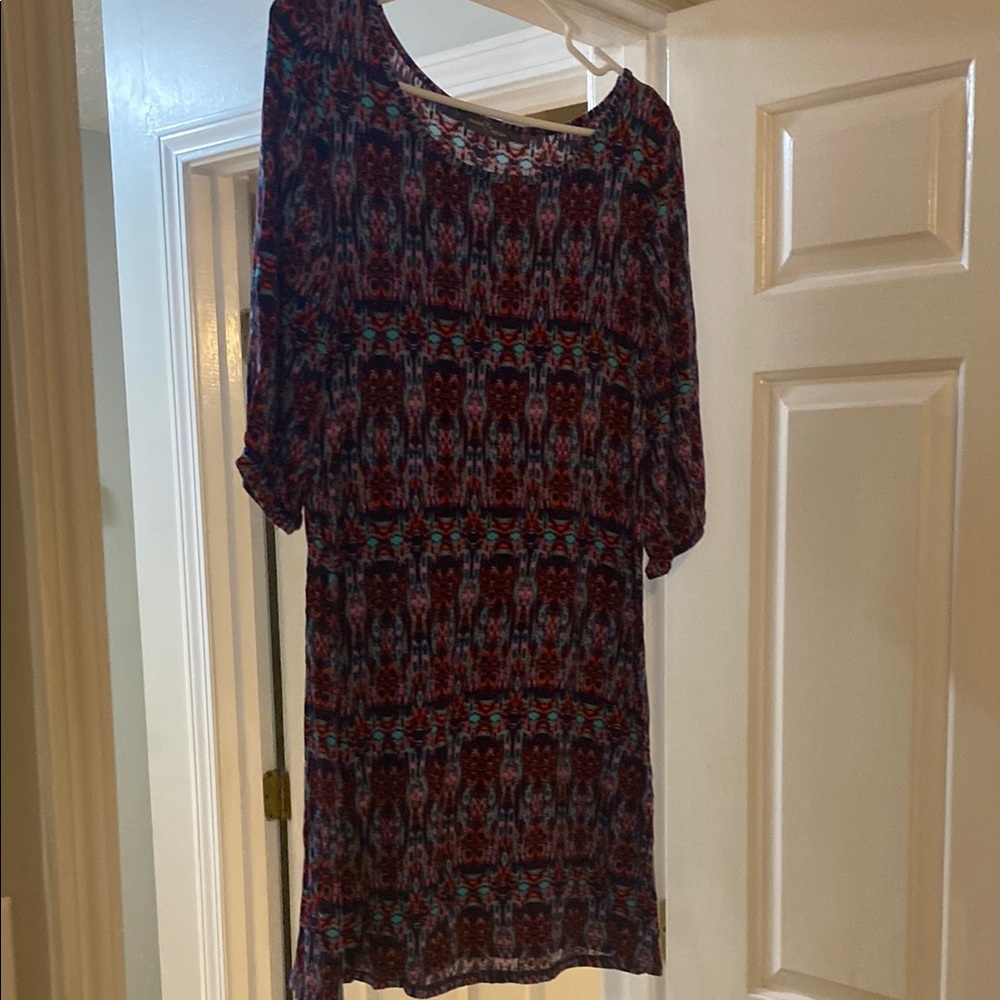 Market & Spruce Multicolor Patterned Dress